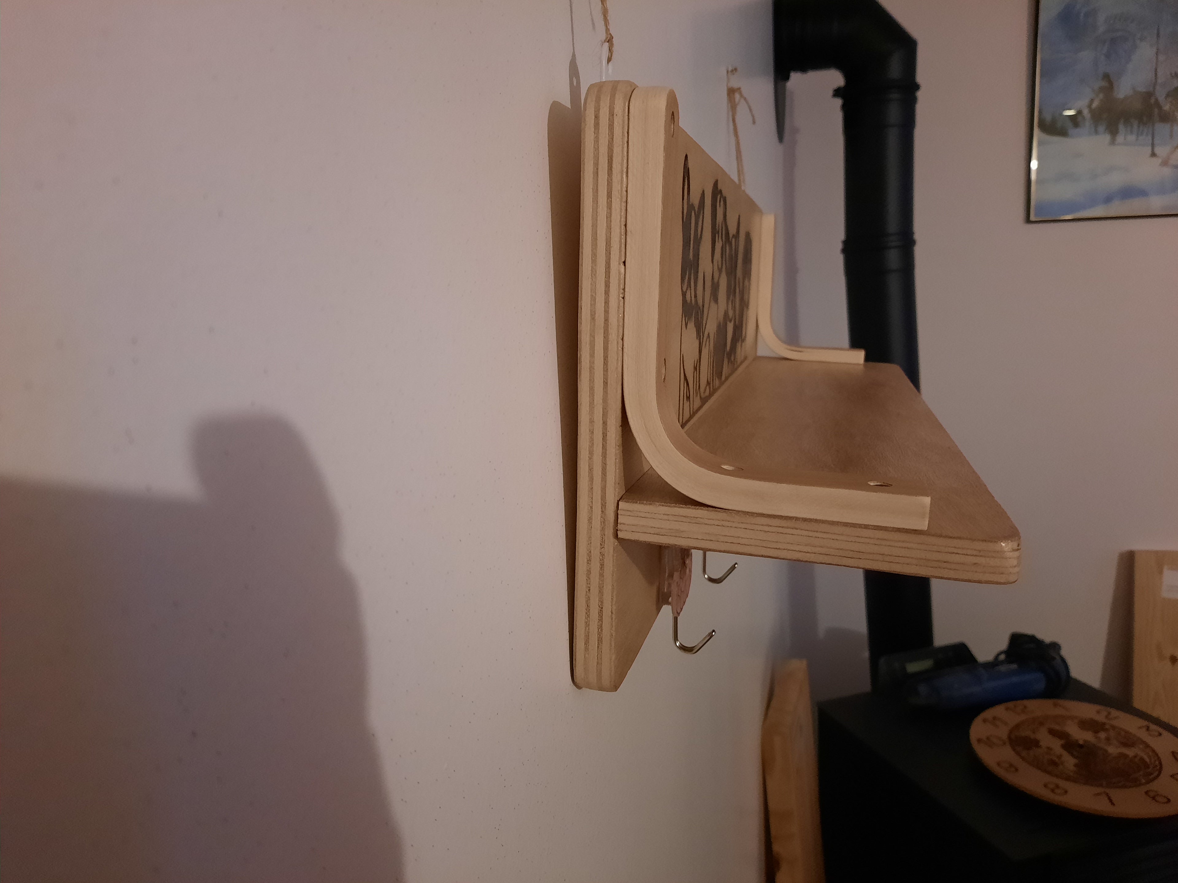 Porte manteaux en bois