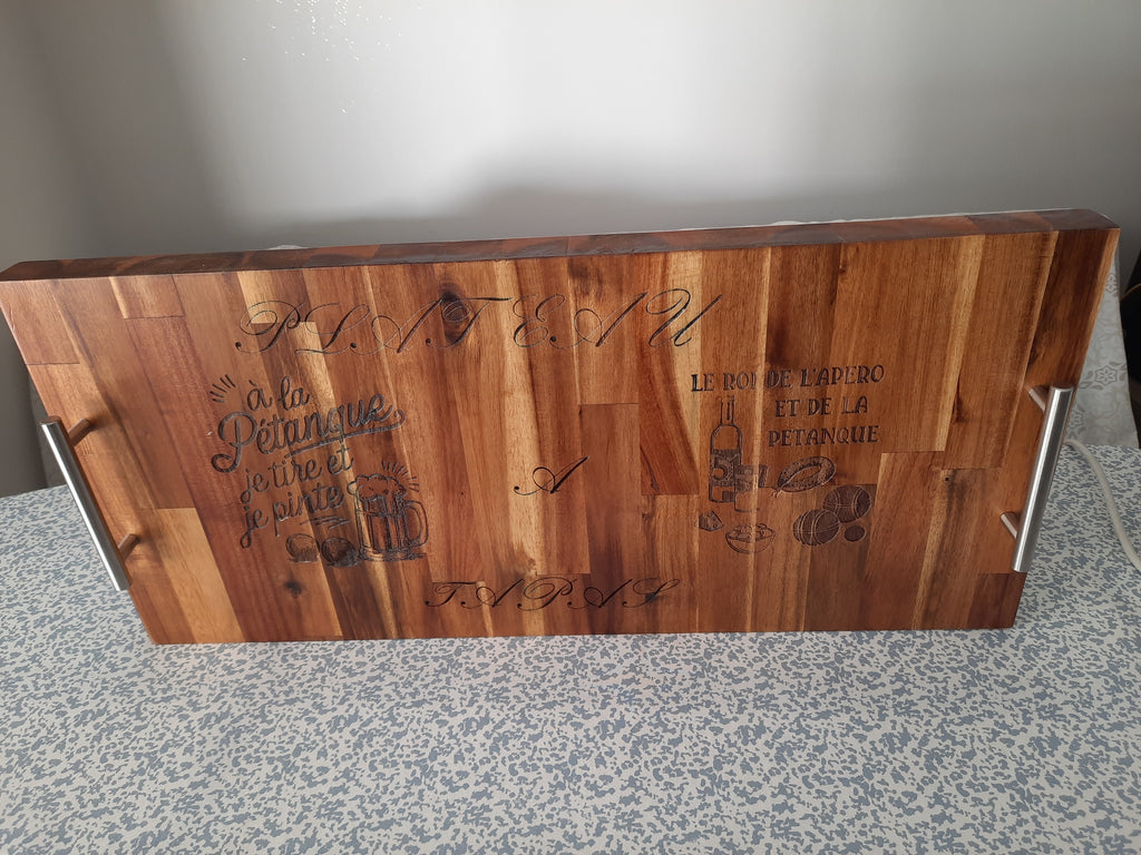 Plateau a tapas en bois