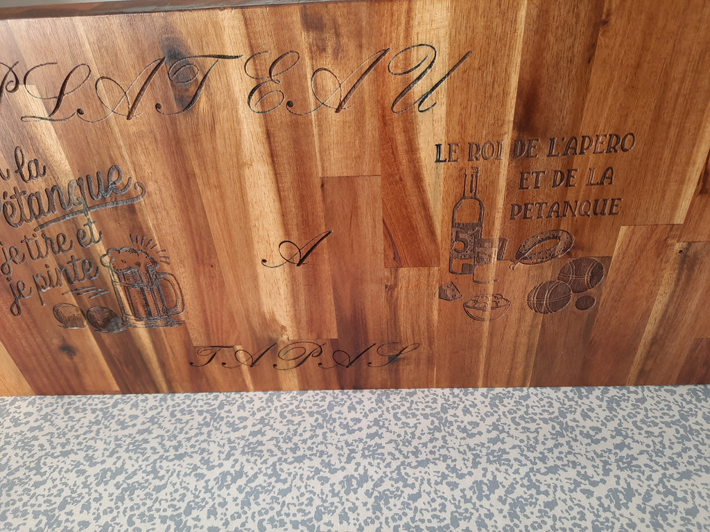 Plateau a tapas en bois