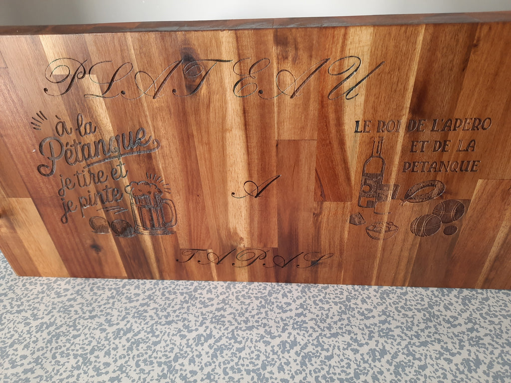 Plateau a tapas en bois