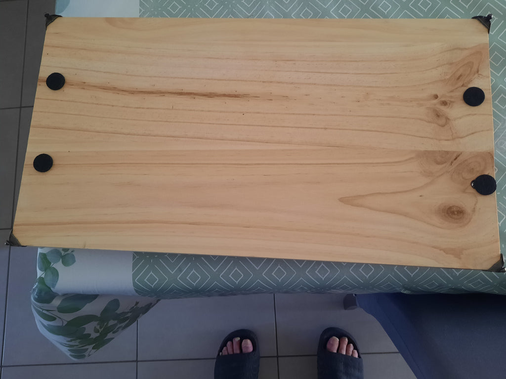 Plateau en bois motif la chasse