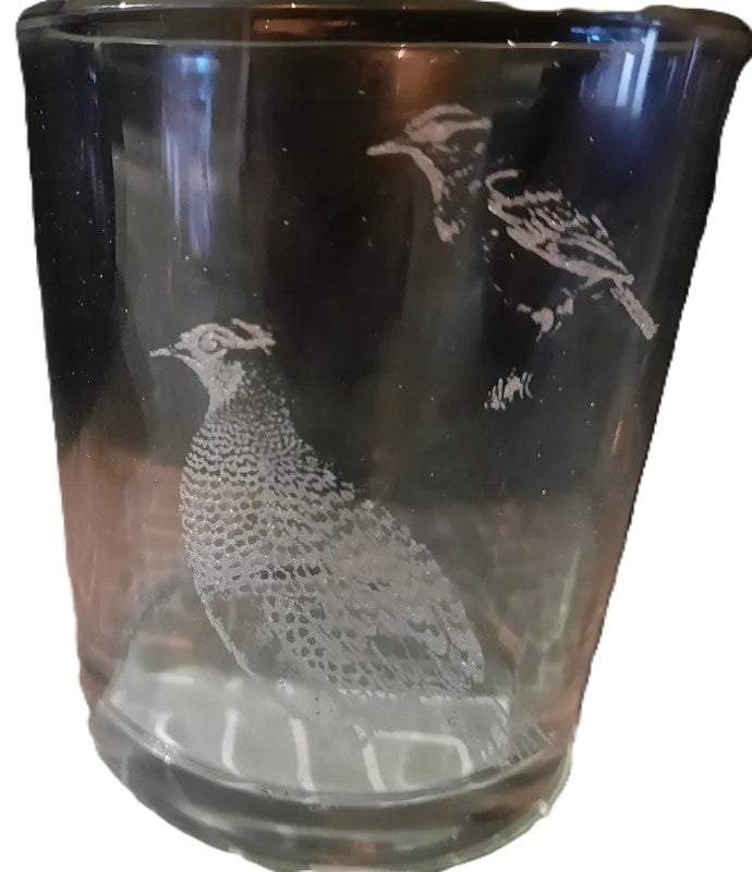 VERRES A WHYSKY sur le theme de la chasse