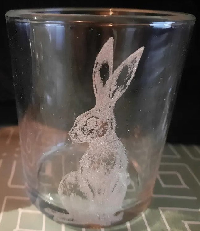 VERRES A WHYSKY sur le theme de la chasse