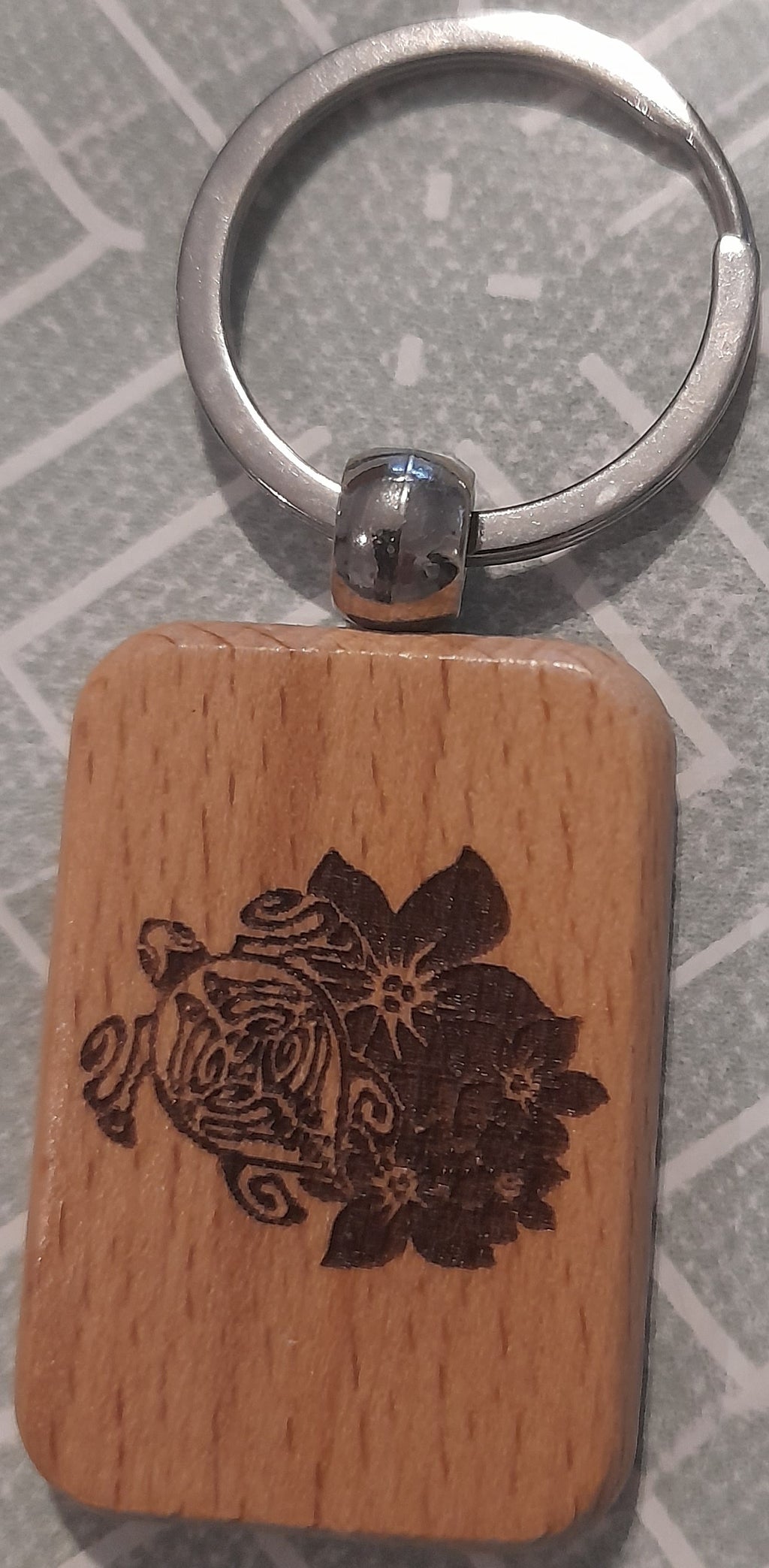Porte clefs en bois