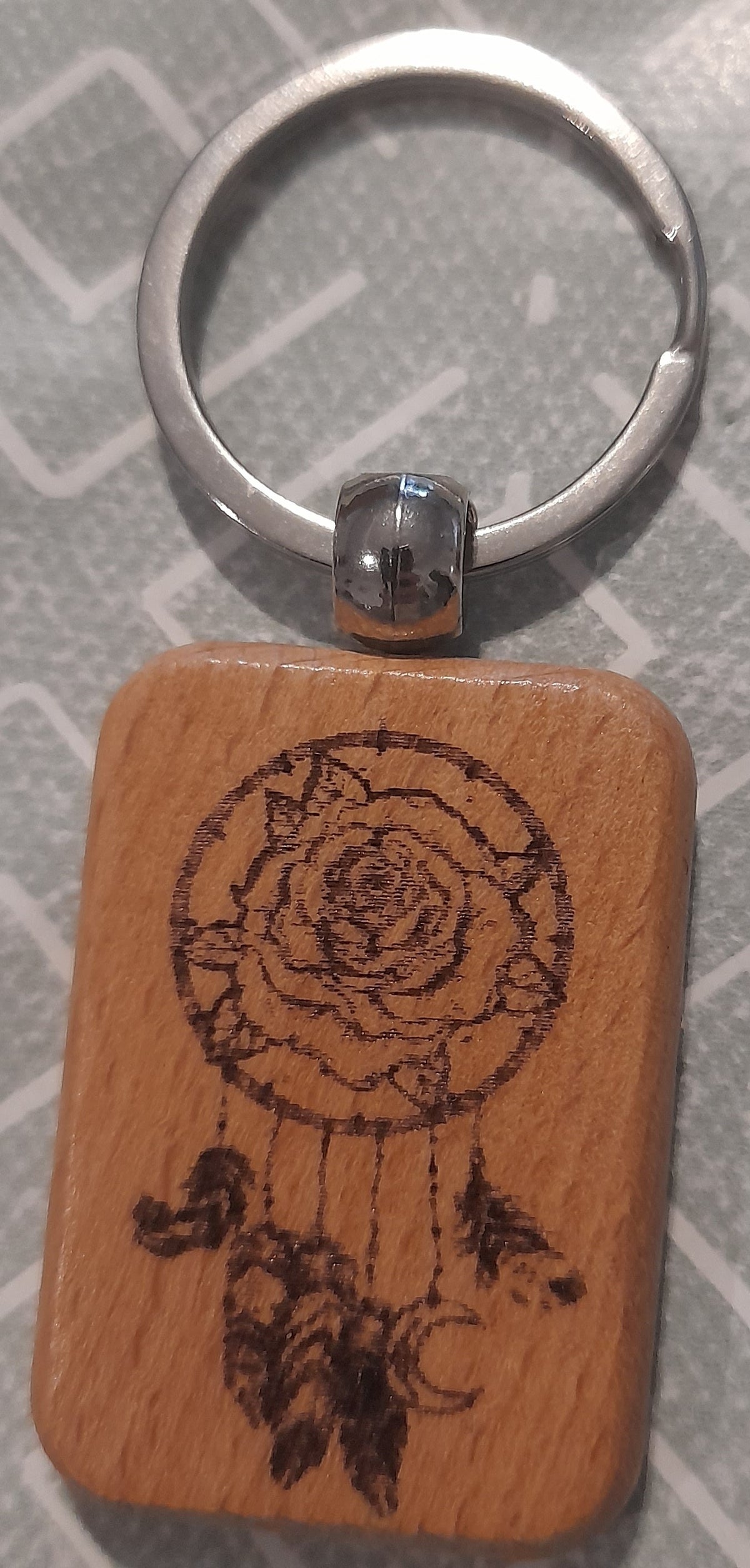 Porte clefs en bois