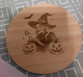 Sous verre halloween