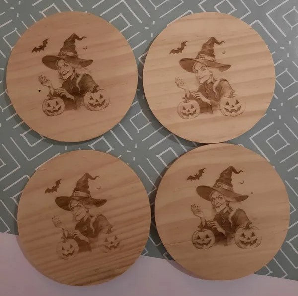 Sous verre halloween