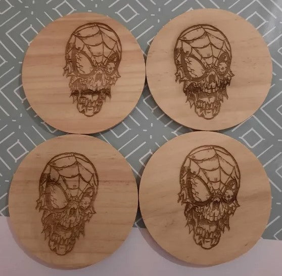 Sous verre halloween