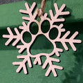 Décorations de noël flocon de neige