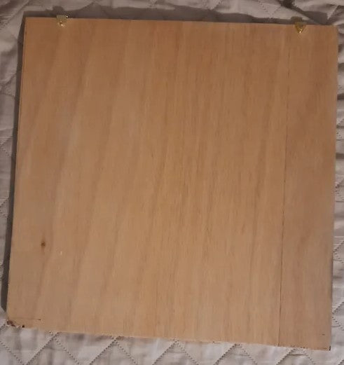 TABLEAU EN BOIS PÈRE NOËL